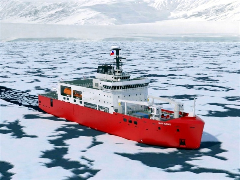 Asmar efectuará la puesta de quilla del rompehielos "Antártica I" - MundoMaritimo
