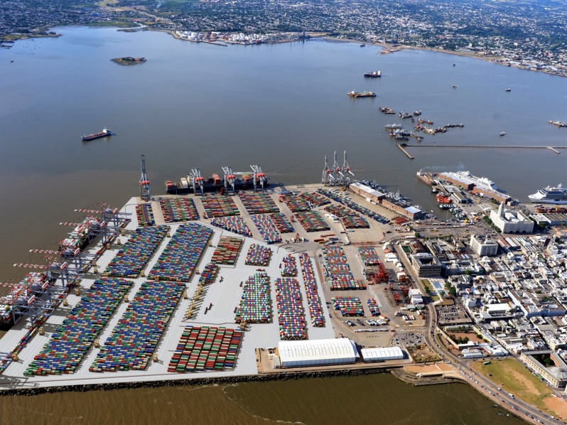 Puerto de Montevideo, Uruguay: Katoen Natie invertirá US$ 445 millones en  la expansión de la Terminal Cuenca del Plata - MundoMaritimo